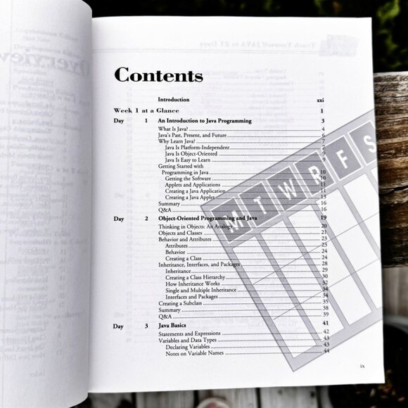 Teach Yourself JAVA in 21 Days  Book & CD-ROM - Picture 5 of 10